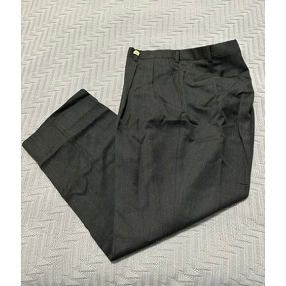 Burberry gray wool dress pants size 42R - Picture 1 of 8